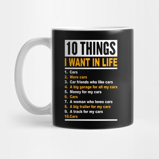 10 Things I Want In My Life Cars More Cars by ChrifBouglas